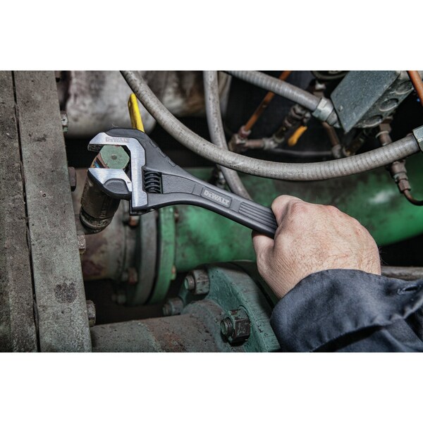 Stanley DeWalt Metric and SAE Adjustable Wrench 12 in. L 1 pc - DWHT80269
