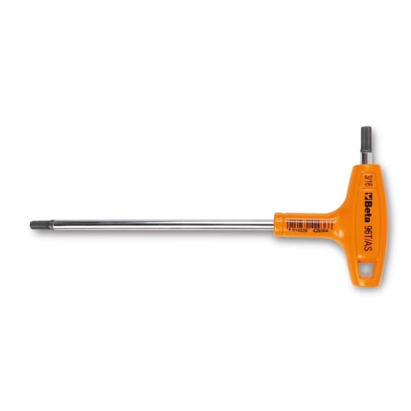 Beta 96T/AS 1/8 High Torque T-Handle Hex Key Wrench 1/8 in - 000960671