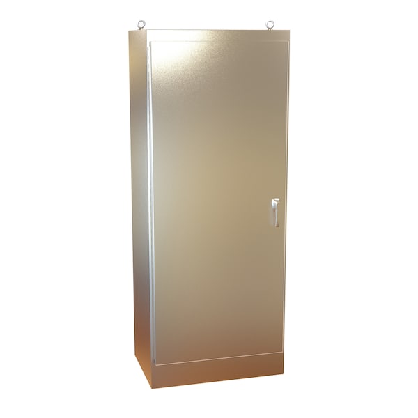 Hammond 316 Stainless Steel Electrical Enclosures, 90 in H, 24 in D, 36 in W, NEMA 4X, Hinged - HN4FS903624DS16