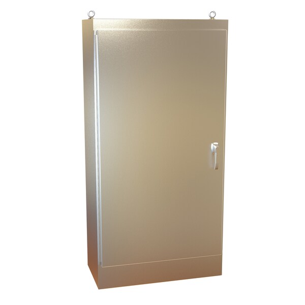 Hammond 316 Stainless Steel Electrical Enclosures, 72 in H, 18 in D, 36 in W, NEMA 4X, Hinged - HN4FS723618S16