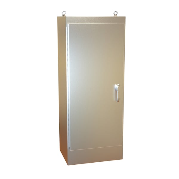 Hammond 316 Stainless Steel Electrical Enclosures, 60 in H, 18 in D, 24 in W, NEMA 4X, Hinged - HN4FS602418S16