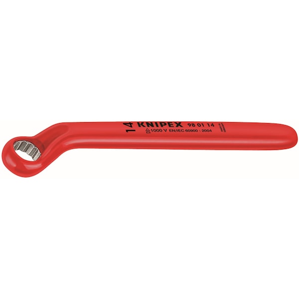 Knipex Insulated Box End Wrench, 7/8 in., 7-9/32L - 98 01 7/8