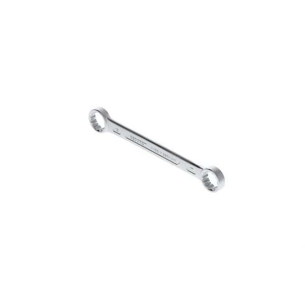 Gedore Flat Double Box End Wrench, 17x19mm - 4 17X19