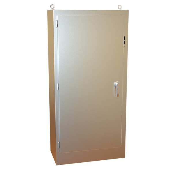 Hammond Stainless Steel Electrical Enclosures, 72.13 in H, 18.13 in D, 34-3/4 in W, NEMA 4X - 1UHD723518N4SS