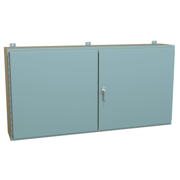 Hammond Steel Electrical Enclosures, 30 in H, 10 in D, 60 in W, NEMA 12, Hinged - 1422RX10