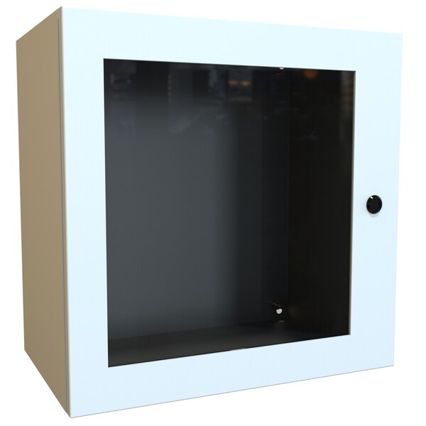 Hammond Steel Electrical Enclosures, 20 in H, 12 in D, 20 in W, NEMA 4, Hinged - EN4SD202012WLG