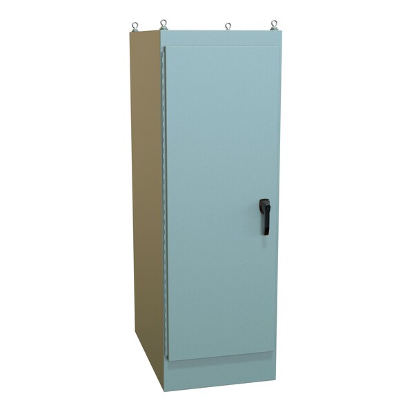 Hammond Steel Electrical Enclosures, 72.06 in H, 36.06 in D, 24.06 in W, NEMA 12, Hinged - 1418W36