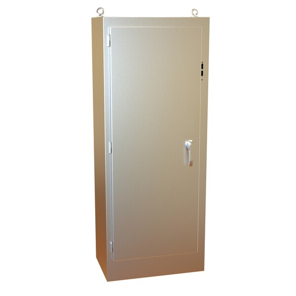 Hammond Stainless Steel Electrical Enclosures, 72.13 in H, 18.13 in D, 28-3/4 in W, NEMA 4X - 1UHD722918N4SS