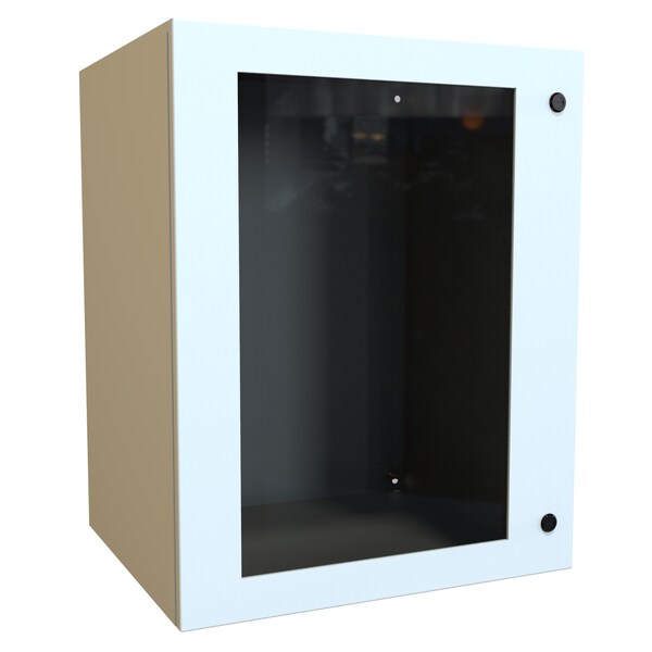 Hammond Steel Electrical Enclosures, 30 in H, 20 in D, 24 in W, NEMA 4, Hinged - EN4SD302420WLG