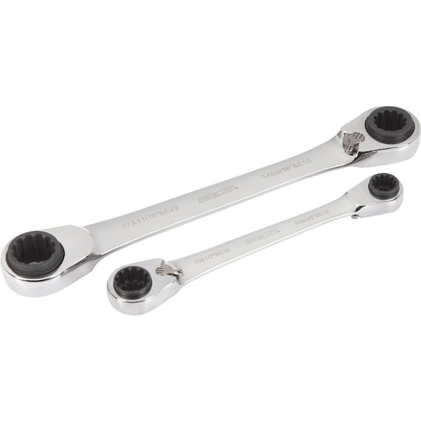 Channellock 28-in-1 Universal Ratcheting Box Wrench Set 2-Piece - 302963
