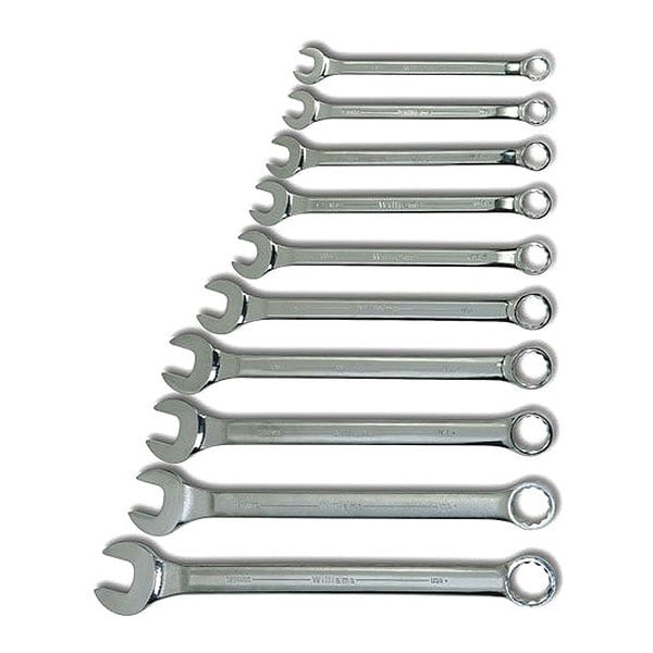 Williams Williams Super Combo Wrench Set, 10 pcs., Metric - MWS-6A