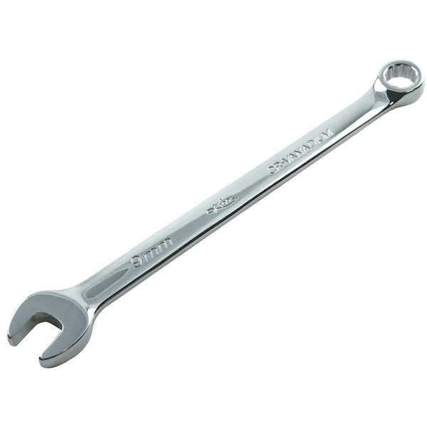 K-Tool International High Polish Combo Wrench, 12Pt, 9mm - KTI-41809