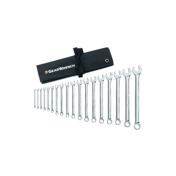 Apex Tool Group WRENCH SET COMBO 12 PT SAE LONG PAT 18 P - GWR81917