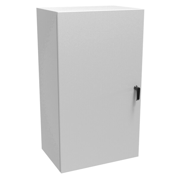 Hammond Steel Electrical Enclosures, 42 in H, 16 in D, 24 in W, NEMA 4, Hinged - EN4SD422416LG