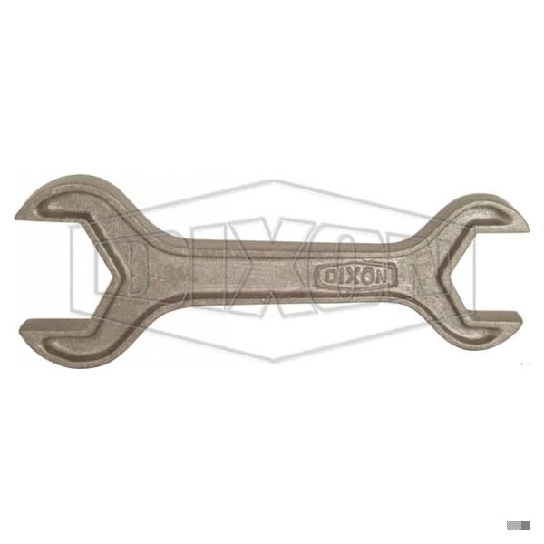 Dixon Hex Wrench, Double Sided, 2-1/2 x 2 in Tip, Aluminum Blade - 25H-250200