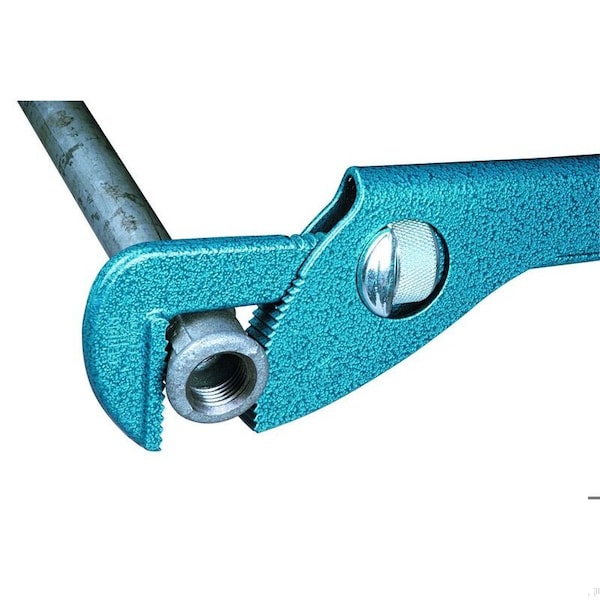 Gedore 9" L 1-5/8" Cap. High Speed Pipe Wrench, 9" - 152 9