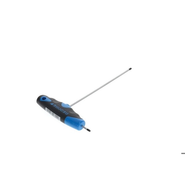 Gedore Metric Plain Ball Hex Key, 2.5 mm Tip Size, 5 63/64 in Long, 3 47/64 in Short - DT 2142 2,5
