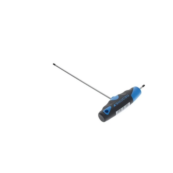 Gedore Metric Plain Ball Hex Key, 2.5 mm Tip Size, 5 63/64 in Long, 3 47/64 in Short - DT 2142 2,5
