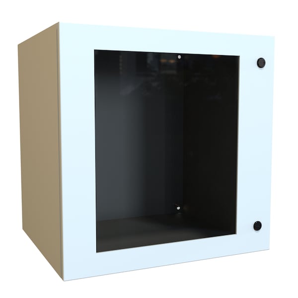 Hammond Steel Electrical Enclosures, 24 in H, 20 in D, 24 in W, NEMA 4, Hinged - EN4SD242420WLG