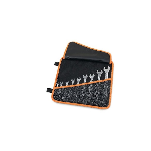 Beta 42/B9N Set of 9 12-Point 15 Degrees Offset Combination Wrenches, Metric, 6mm-19mm - 000421074