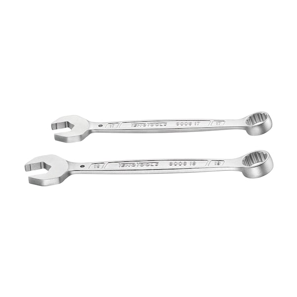 Teng Tools TT8012 - 12 Piece Anti Slip Combination Wrench Set - TT8012