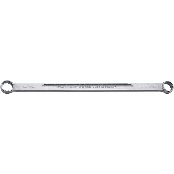 Stahlwille Tools Double ended ring Wrench Spline Size26 x 30 13/16 x 15/16 " L.410 mm - 41162630