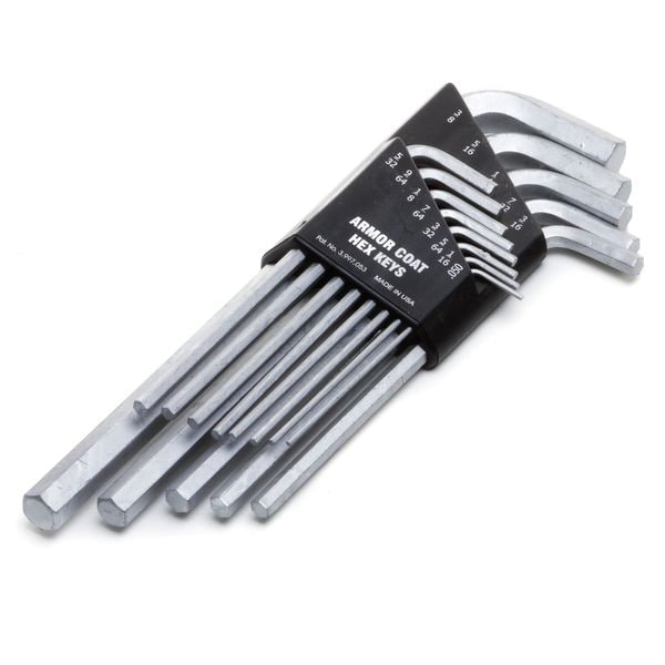 Armor Coat 13 Piece SAE L-Shape Hex Key Set, UST260660 - UST260660