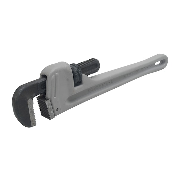 Urrea 14" L 2" Cap. Aluminum Pipe Wrench - 814A