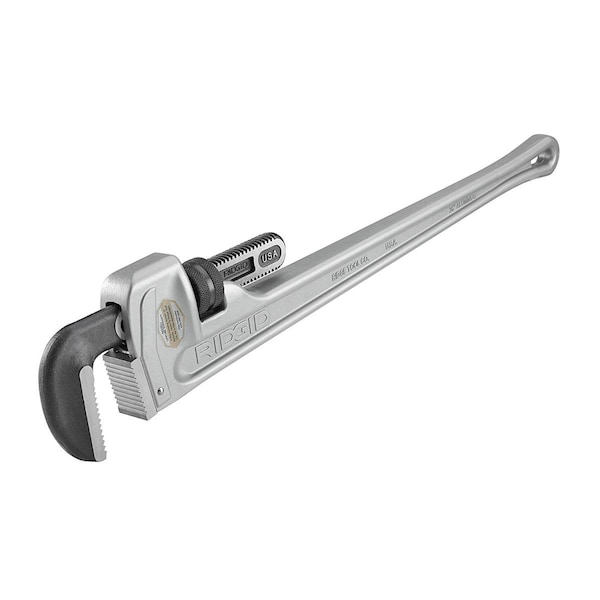 Light House Beauty Aluminum Straight Pipe Wrench, Plumbing Wrench - 36 in. - LI1526652