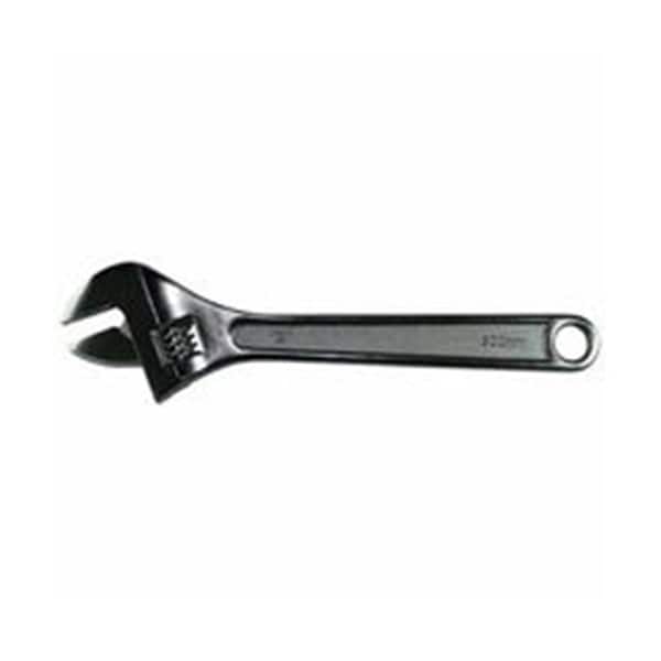 Anchor Brand Adjustable Wrench- 18 in. Long- 2.06 in. Opening- Satin Chrome - 103-01-018