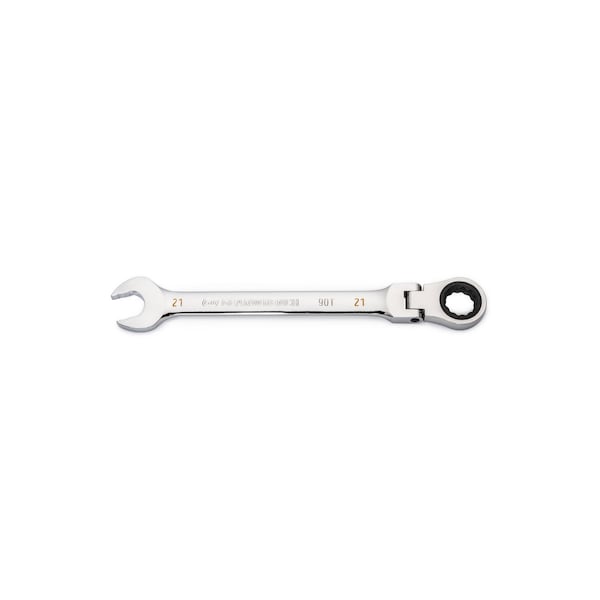 Gearwrench 21mm 90-Tooth 12 Point Flex Head Ratcheting Combination Wrench - 86721