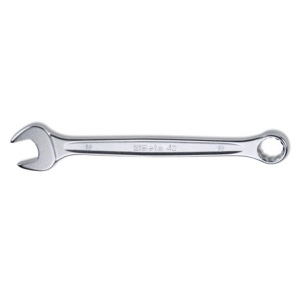 Beta 42/SP15 Offset Combination Wrench Set, 15 Pieces ranging from 6 to 24mm, with Bright Chrome Plated - 000421078