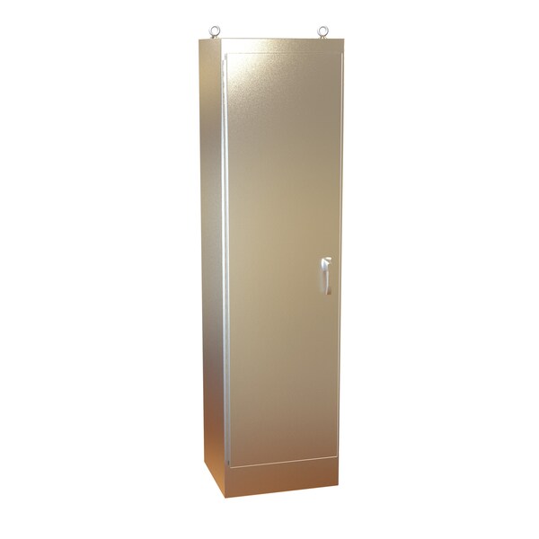 Hammond 316 Stainless Steel Electrical Enclosures, 90 in H, 20 in D, 24 in W, NEMA 4X, Hinged - HN4FS902420S16