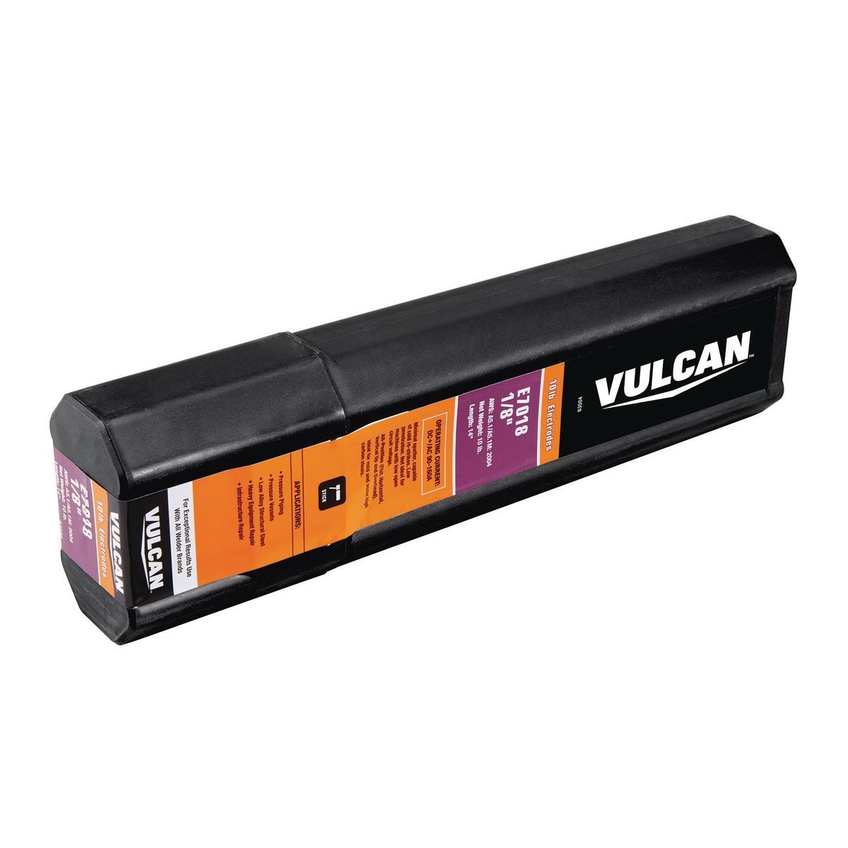 Electrodo de soldadura Vulcan 1/8 in. AWS E7018, 10.00 lb. - 63504 ...