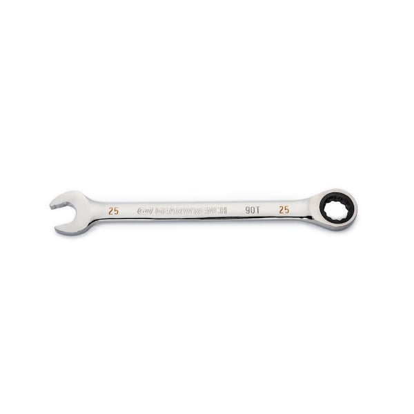 Gearwrench 25mm 90-Tooth 12 Point Ratcheting Combination Wrench - 86925