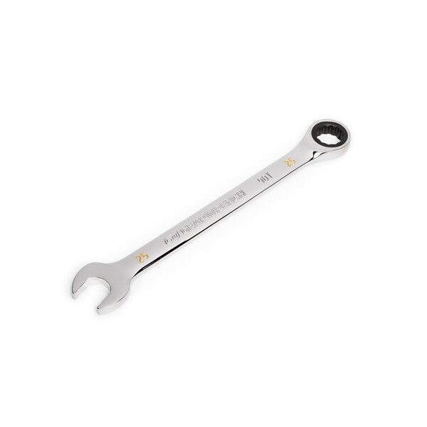 Gearwrench 25mm 90-Tooth 12 Point Ratcheting Combination Wrench - 86925