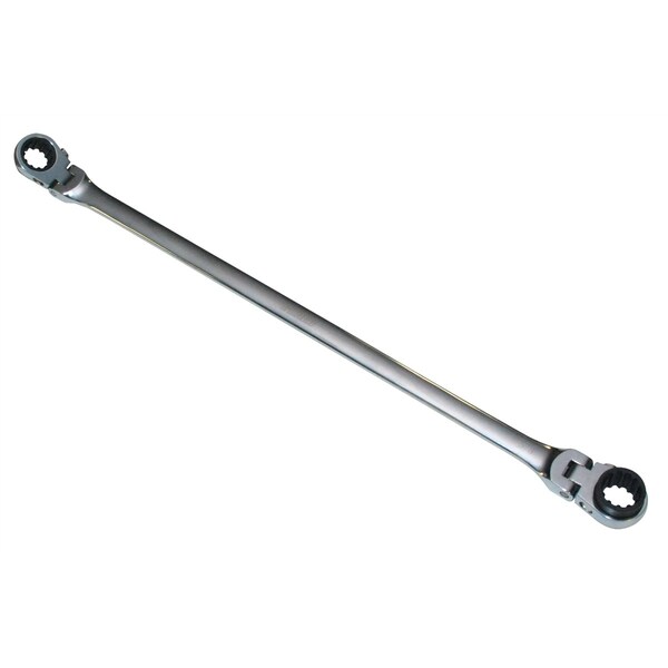 Mountain Ratcheting Flex Wrench, 9/16in X 5/8in - EX-PFFGBXZ14162