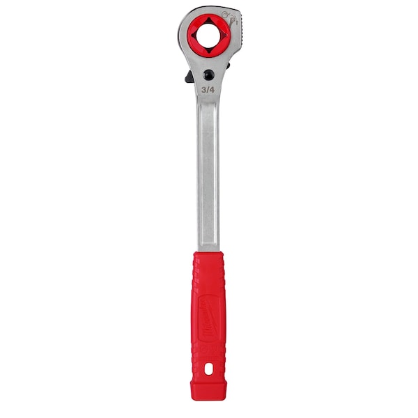 Milwaukee Tool Lineman's High Leverage Ratcheting Wrench with Milled Strike Face - 48-22-9213M