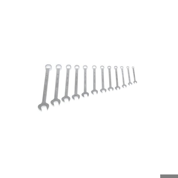 Gedore Combination Wrench Set, 12 pcs., 6-19mm, SAE or Metric: Metric - 1 B-0112