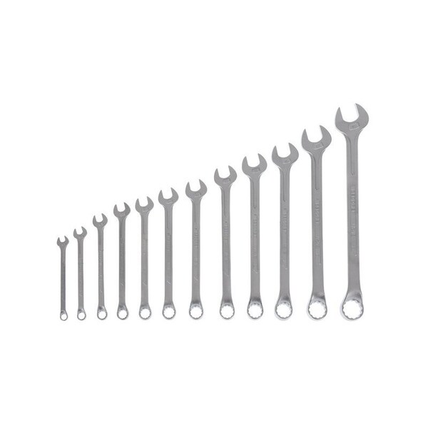 Gedore Combination Wrench Set, 12 pcs., 6-19mm, SAE or Metric: Metric - 1 B-0112