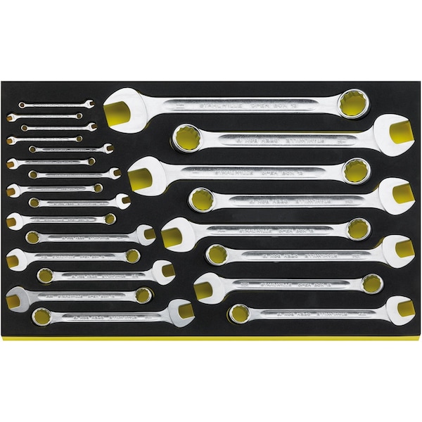 Stahlwille Tools Combination Wrenchs i.TCS inlay No.TCS 13A/23 3/16-1 1/8 3/3-tray23-pcs. - 96830885
