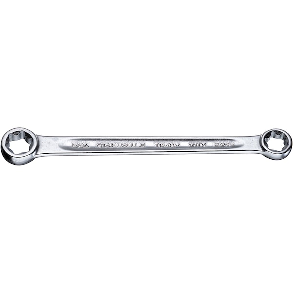 Stahlwille Tools Double ended ring Wrench internal TORX E20 x E24 L.227 mm - 41252024