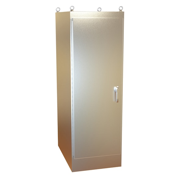 Hammond 304 Stainless Steel Electrical Enclosures, 72 in H, 36 in D, 24 in W, NEMA 4X, Hinged - HN4FS722436DS16
