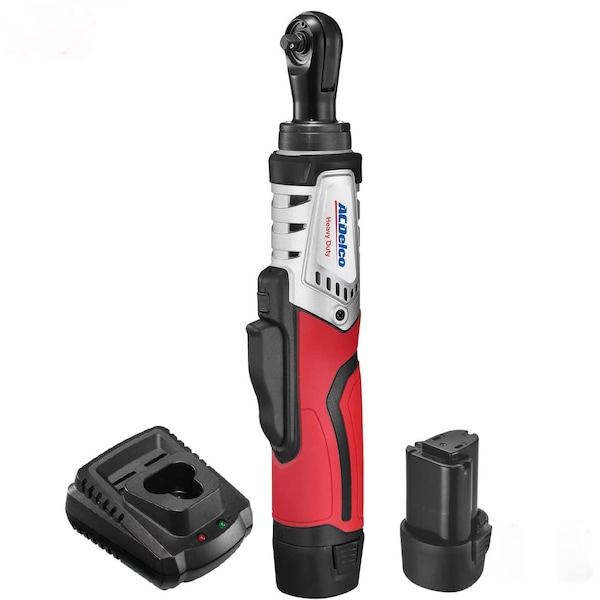 Acdelco G12 Brushless 1/4" Cordless Ratchet Wrench, 2-Battery Kit - ARW1210-22
