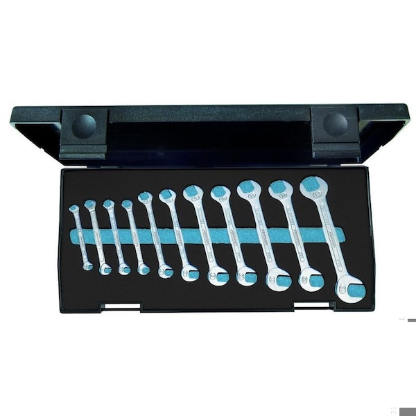 Gedore Midget Wrench Set, Double Ended, 4.5-13 - 8-011