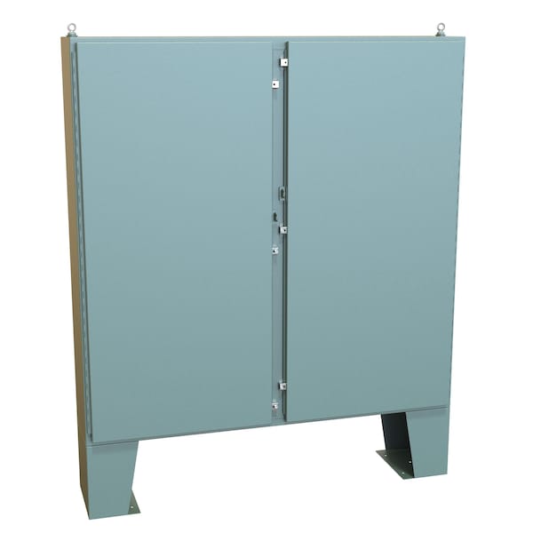 Hammond Steel Electrical Enclosures, 60.13 in H, 12.69 in D, 60.06 in W, NEMA 4, Hinged - 1422N4D12F