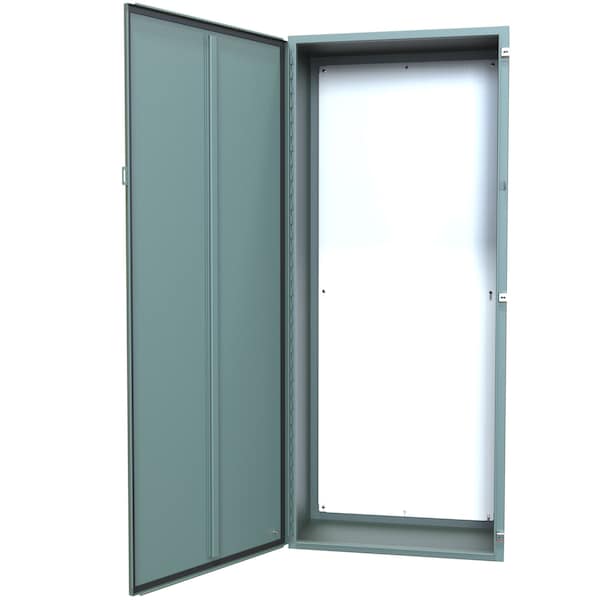Hammond Steel Electrical Enclosures, 72 in H, 16 in D, 30 in W, NEMA 12, Hinged - 1418U16