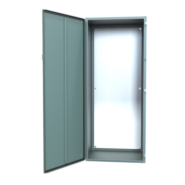 Hammond Steel Electrical Enclosures, 72 in H, 24 in D, 30 in W, NEMA 12, Hinged - 1418U24