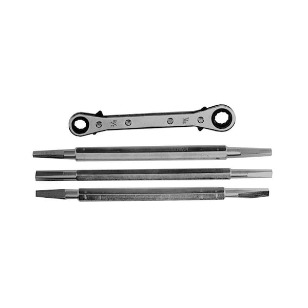 Thrifco Plumbing #4568 4-Piece BIBB-Seat Tool Set - 5110051