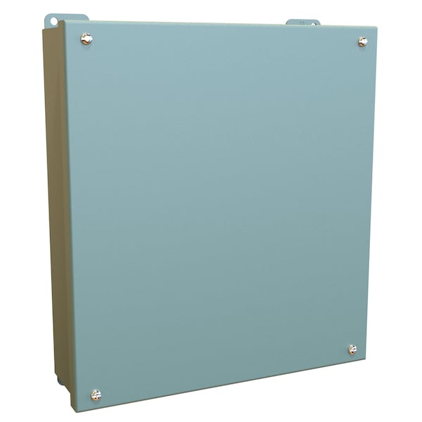Hammond Steel Electrical Enclosures, 11-3/4 in H, 3 in D, 10-3/4 in W, NEMA 12, Lift Off - 1436S